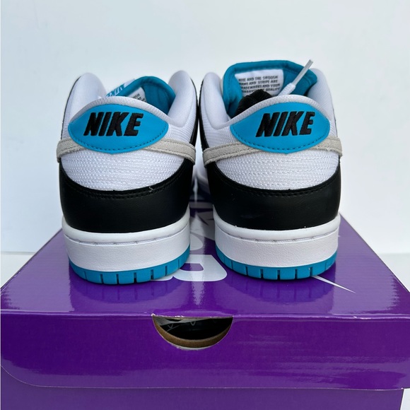 NWT 2021 NIKE SB DUNK LOW LASER BLUE MENS SZ 10.5 DEADSTOCK OG ALL - Picture 8 of 16